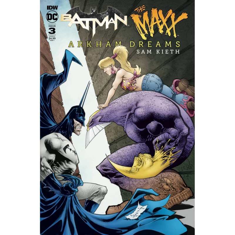 BATMAN THE MAXX ARKHAM DREAMS -3 (OF 5) CVR A KIETH