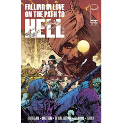 FALLING IN LOVE ON THE PATH TO HELL -2 CVR A GARRY BROWN & CHRIS O HALLORAN