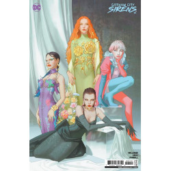 GOTHAM CITY SIRENS -1 (OF 4) CVR B W SCOTT FORBES CARD STOCK VAR