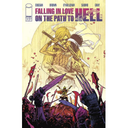 FALLING IN LOVE ON THE PATH TO HELL -3 CVR A GARRY BROWN