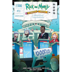 RICK AND MORTY FINALS WEEK CONTESTED CONVENTION -1 (ONE SHOT) CVR A SUZI BLAKE