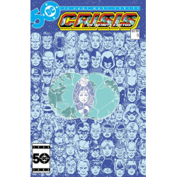 CRISIS ON INFINITE EARTHS -5 FACSIMILE EDITION CVR A GEORGE PEREZ