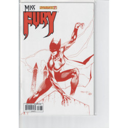 MISS FURY -7 HIGH-END BLOOD RED ULTRA-LIMITED COVER