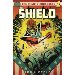 MIGHTY CRUSADERS ONE SHOT THE SHIELD CVR B FRANCAVILLA