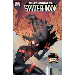 MILES MORALES SPIDER-MAN -24 ROMY JONES GODZILLA VAR