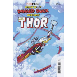 WHAT IF DONALD DUCK BECAME THOR -1 SKOTTIE YOUNG VAR