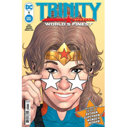 TRINITY SPECIAL WORLDS FINEST -1 (ONE SHOT) CVR A DANIEL SAMPERE