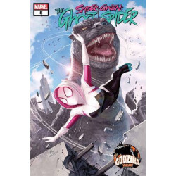 SPIDER-GWEN THE GHOST-SPIDER -5 INHYUK LEE GODZILLA VAR