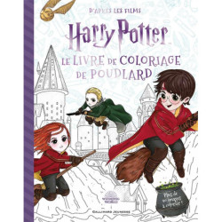 HARRY POTTER - LE LIVRE DE COLORIAGE DE POUDLARD