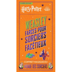 HARRY POTTER - WEASLEY - FARCES POUR SORCIERS FACETIEUX - COFFRET MAGIQUE DU MONDE DES SORCIERS