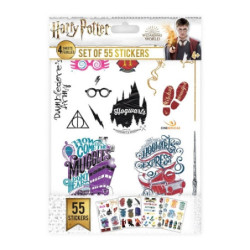 HARRY POTTER - ENSEMBLE DE 55 STICKERS