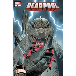 DEADPOOL -6 PACO MEDINA GODZILLA VAR