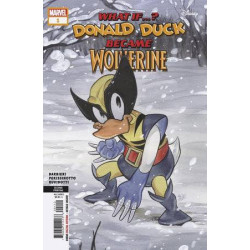 WHAT IF DONALD DUCK BECAME WOLVERINE -1 2ND PTG MOMOKO VAR