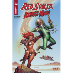 RED SONJA ATTACKS MARS -3...