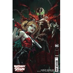 HARLEY QUINN -25 CVR F KAEL NGU DC SPAWN CARD STOCK VAR